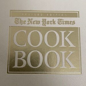 The New York Times Cook Book 1990 Revised Edition by Craig Claiborne